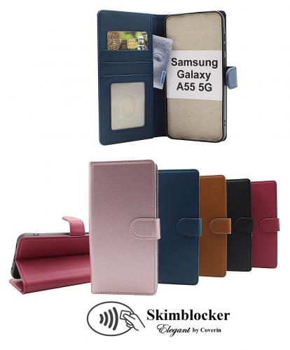 CoverinSkimblocker Samsung Galaxy A55 5G Plnboksfodral