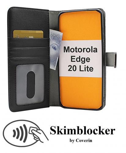 CoverinSkimblocker Magnet Fodral Motorola Edge 20 Lite