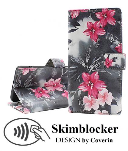 CoverinSkimblocker Samsung Galaxy S24 FE Magnet Plnboksfodral Design