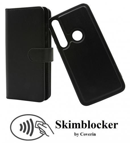 CoverinSkimblocker XL Magnet Fodral Motorola Moto G8 Plus