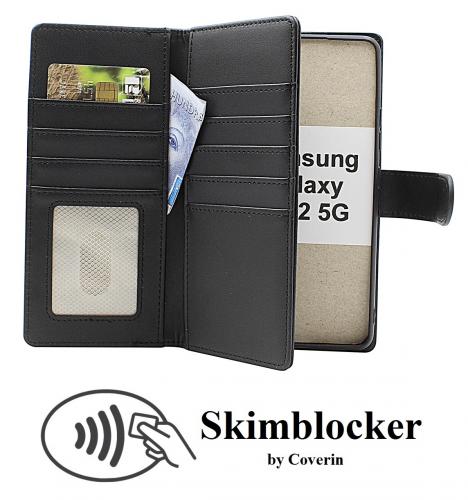 CoverinSkimblocker Samsung Galaxy A42 5G XL Plnboksfodral