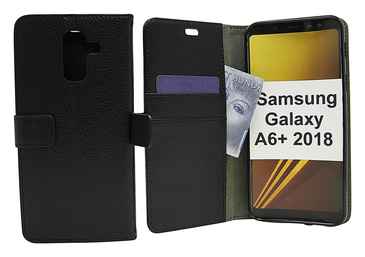 billigamobilskydd.seStandcase Wallet Samsung Galaxy A6+ / A6 Plus 2018 (A605FN/DS)