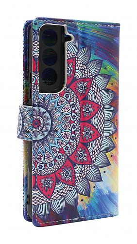 CoverinSkimblocker Samsung Galaxy S22 5G Magnet Plnboksfodral Design