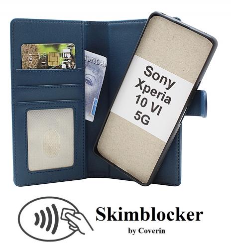 CoverinSkimblocker Sony Xperia 10 VI 5G Magnet Plnboksfodral