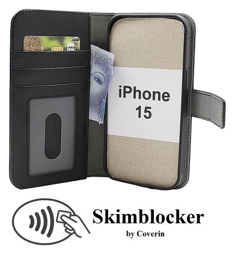 CoverInSkimblocker Magnet Fodral iPhone 15