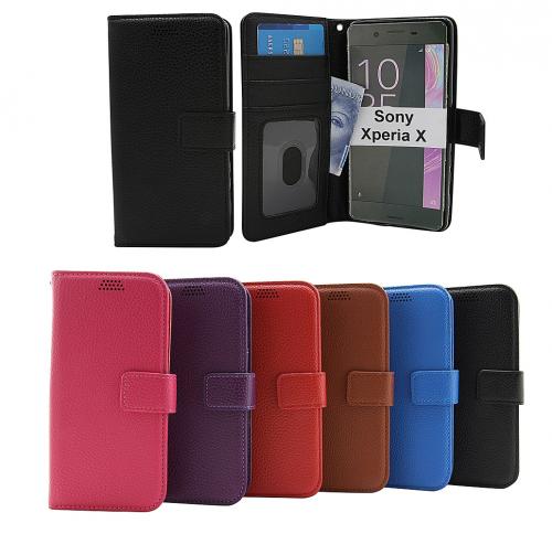 billigamobilskydd.seNew Standcase Wallet Sony Xperia X (F5121)