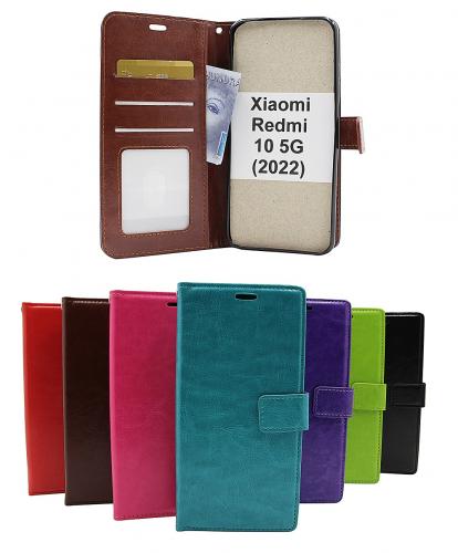 billigamobilskydd.seCrazy Horse Wallet Xiaomi Redmi 10 5G (2022)