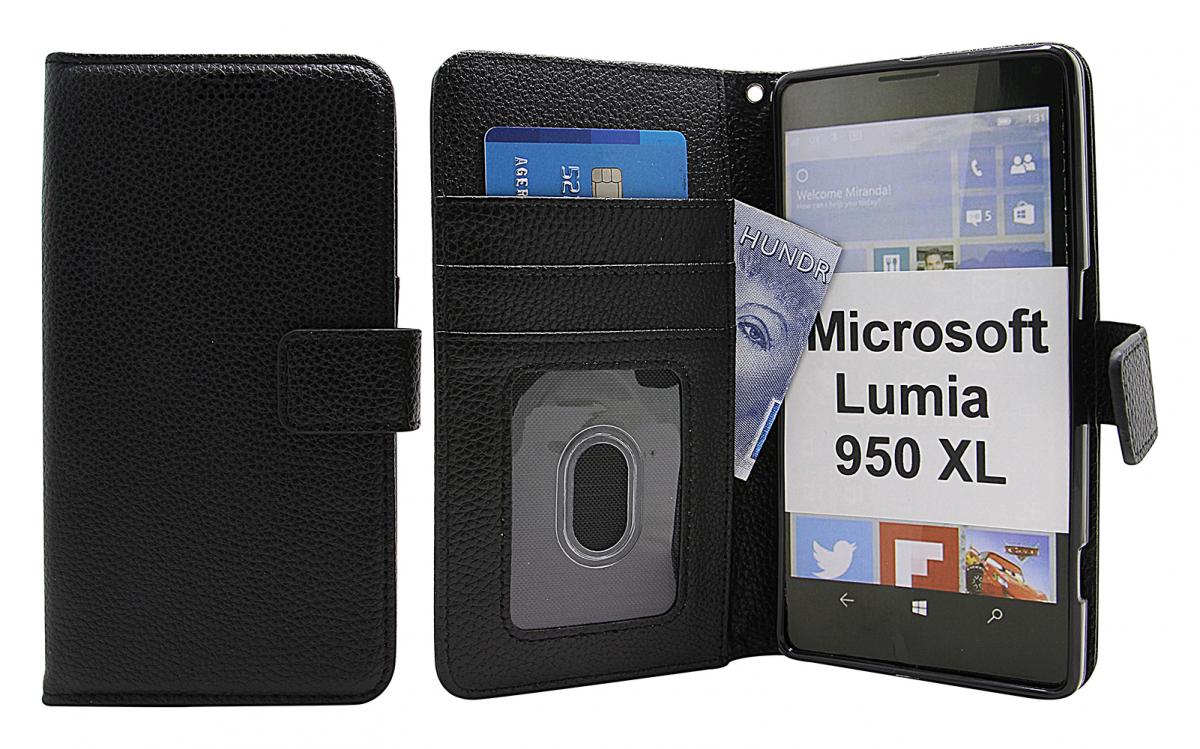 billigamobilskydd.seNew Standcase Wallet Microsoft Lumia 950 XL