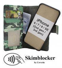 CoverinSkimblocker iPhone 6s/7/8/SE 2nd/3rd Gen Magnet Plånboksfodral Design