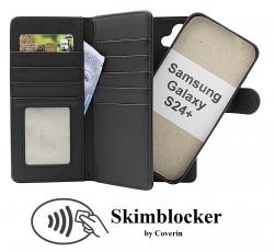 CoverinSkimblocker Samsung Galaxy S24 Plus 5G XL Magnet Plånboksfodral