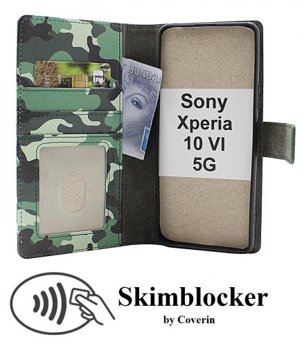 CoverinSkimblocker Sony Xperia 10 VI 5G Magnet Plnboksfodral Design