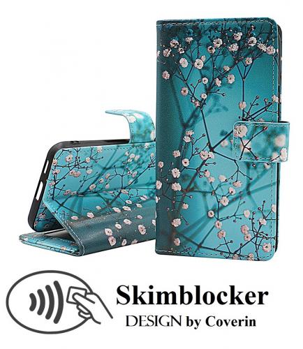 CoverinSkimblocker Samsung Galaxy S24 5G Magnet Plnboksfodral Design