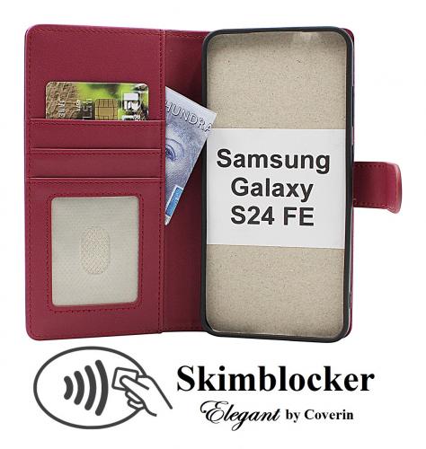 CoverinSkimblocker Samsung Galaxy S24 FE Plnboksfodral