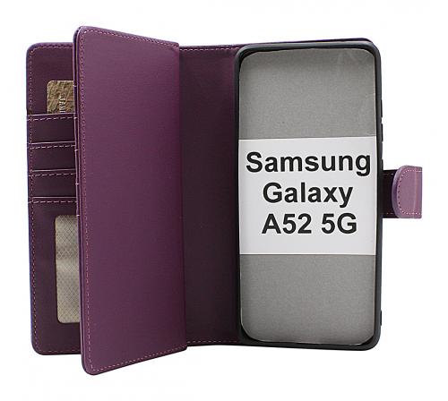 CoverinSkimblocker Samsung Galaxy A52 5G XL Magnet Plnboksfodral