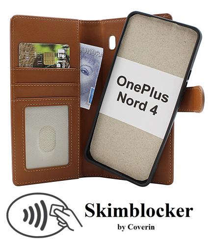 CoverinSkimblocker OnePlus Nord 4 5G Magnet Plnboksfodral