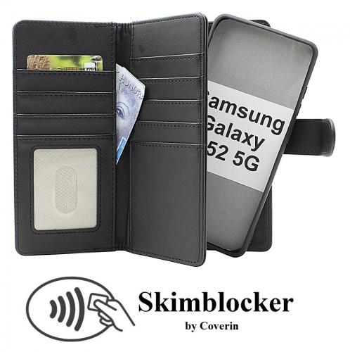 CoverinSkimblocker Samsung Galaxy A52 5G XL Magnet Plnboksfodral