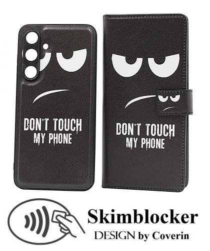 CoverinSkimblocker Samsung Galaxy S24 FE Magnet Plnboksfodral Design