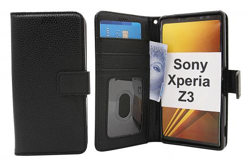 billigamobilskydd.seNew Standcase Wallet Sony Xperia Z3 (D6603)