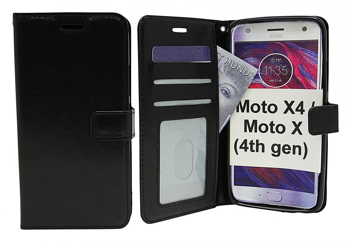 billigamobilskydd.seCrazy Horse Wallet Moto X4 / Moto X (4th gen)