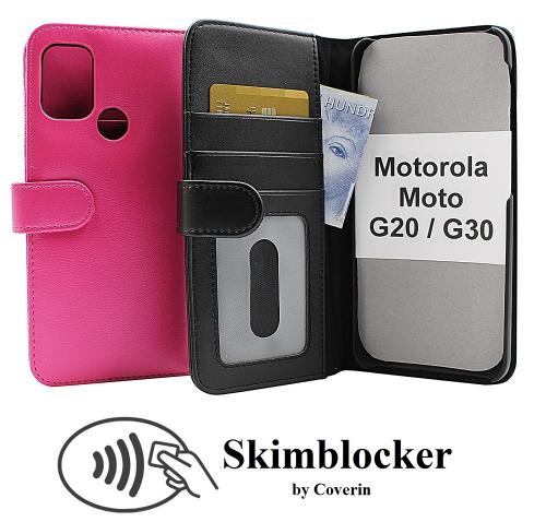 CoverinSkimblocker Plnboksfodral Motorola Moto G20 / Moto G30