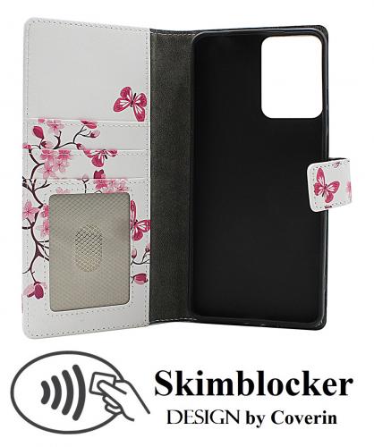 CoverinSkimblocker Motorola Moto E14 Plnboksfodral Design