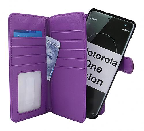 CoverinSkimblocker XL Magnet Fodral Motorola One Vision