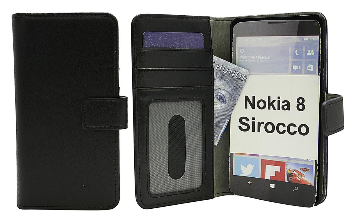 CoverInSkimblocker Magnet Fodral Nokia 8 Sirocco