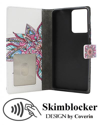 CoverinSkimblocker Motorola Moto E14 Plnboksfodral Design