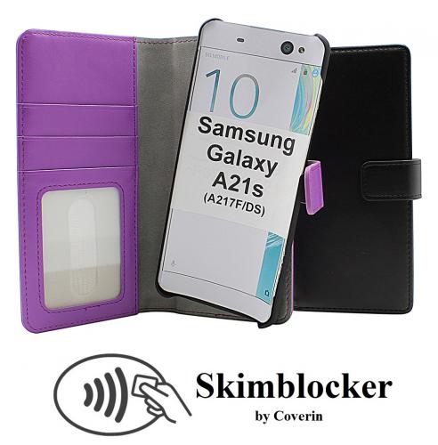 CoverInSkimblocker Magnet Fodral Samsung Galaxy A21s (A217F/DS)