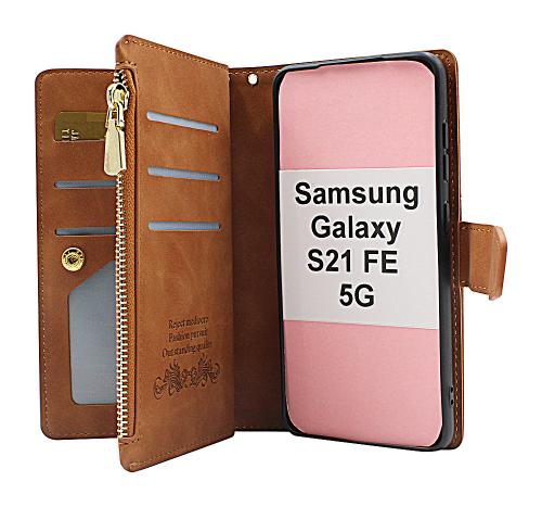 billigamobilskydd.seXL Standcase Lyxfodral Samsung Galaxy S21 FE 5G (SM-G990B)