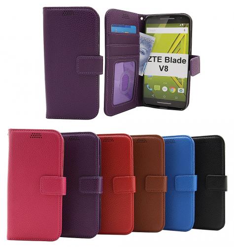 billigamobilskydd.seNew Standcase Wallet ZTE Blade V8