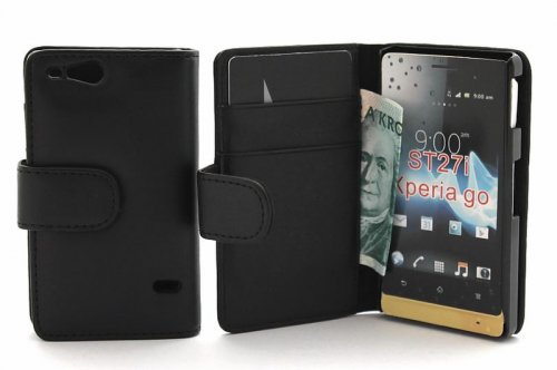 CoverinPlnboksfodral Sony Xperia Go ST27i