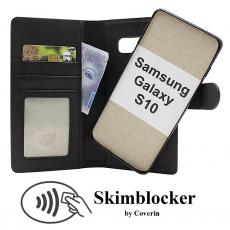 CoverinSkimblocker Samsung Galaxy S10 Magnet Plånboksfodral