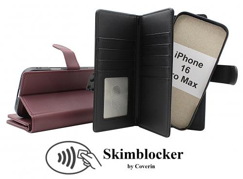 CoverinSkimblocker iPhone 16 Pro Max XL Magnet Plnboksfodral