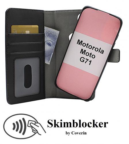 CoverinSkimblocker Magnet Fodral Motorola Moto G71