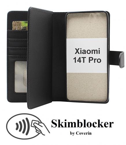 CoverinSkimblocker Xiaomi 14T Pro XL Magnet Plnboksfodral