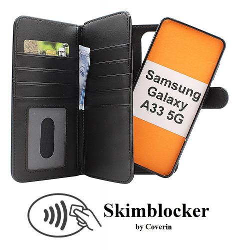 CoverinSkimblocker XL Magnet Fodral Samsung Galaxy A33 5G (A336B)