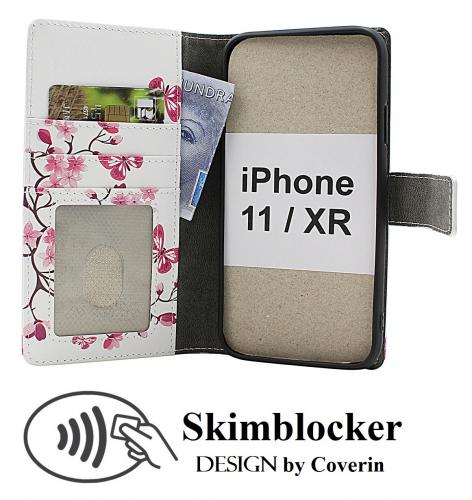 CoverinSkimblocker iPhone 11 & iPhone XR Plnboksfodral Design