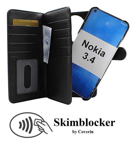 CoverinSkimblocker XL Magnet Fodral Nokia 3.4