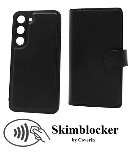 CoverinSkimblocker Samsung Galaxy S23 5G XL Magnet Plnboksfodral