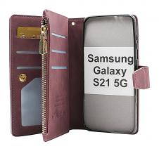 billigamobilskydd.seXL Standcase Lyxfodral Samsung Galaxy S21 5G (SM-G991B)