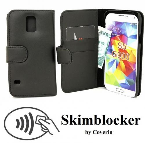 CoverinSkimblocker Plnboksfodral Samsung Galaxy S5 (G900F/G903F)