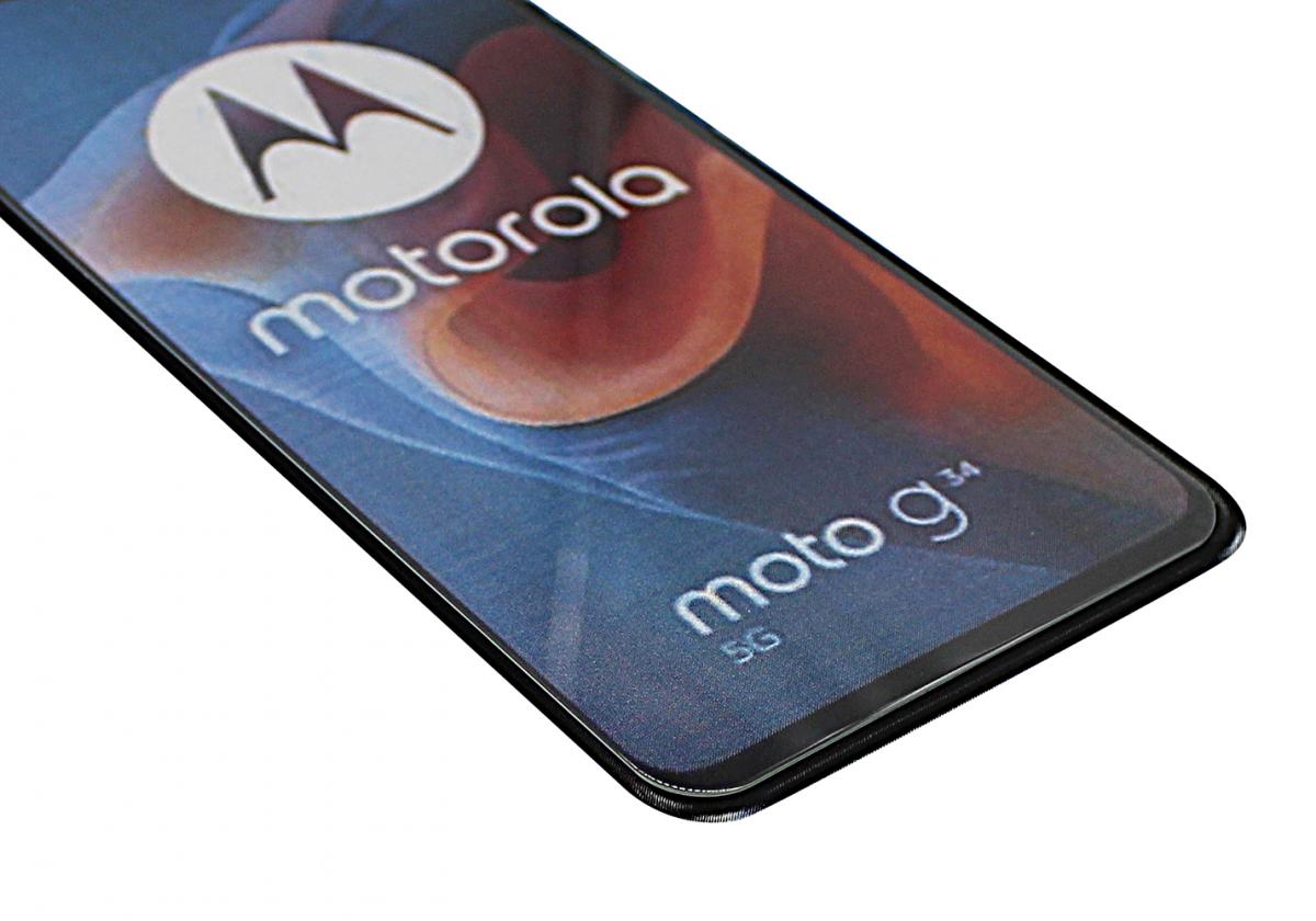 billigamobilskydd.seHrdat glas Motorola Moto G34 5G