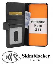 CoverInSkimblocker Plånboksfodral Motorola Moto G51
