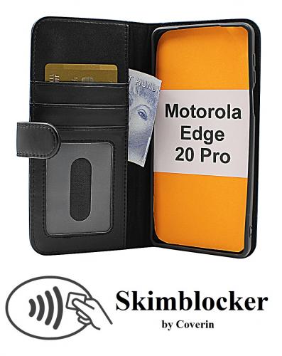 CoverinSkimblocker Plnboksfodral Motorola Edge 20 Pro