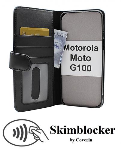 CoverinSkimblocker Plnboksfodral Motorola Moto G100