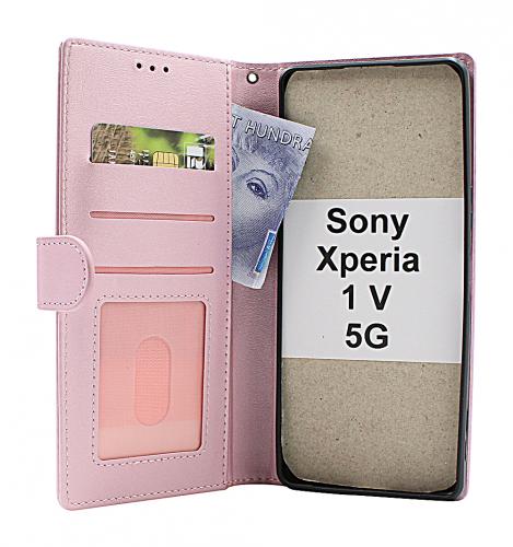 billigamobilskydd.seZipper Standcase Wallet Sony Xperia 1 V 5G (XQ-DQ72)