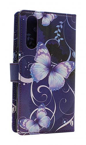 CoverinSkimblocker Sony Xperia 5 Plnboksfodral Design