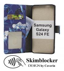 CoverinSkimblocker Samsung Galaxy S24 FE Plånboksfodral Design