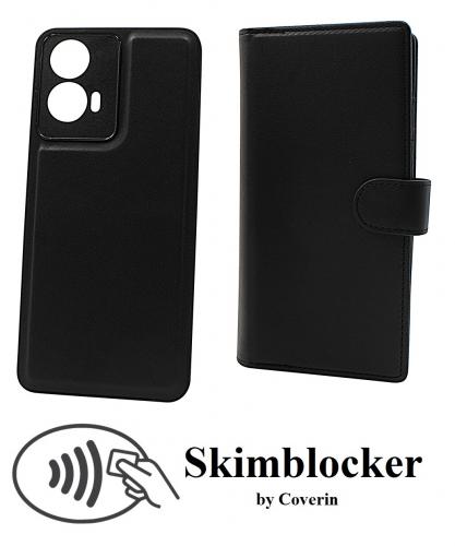 CoverinSkimblocker Motorola Moto E14 XL Magnet Plnboksfodral